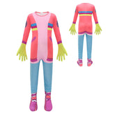 The Creature Cases Kit Casey Fox Kids Cosplay Costume Jumpsuit Fancy Outfits Halloween Carnival Suit